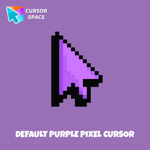 Default Purple Pixel cursor arrow cursor